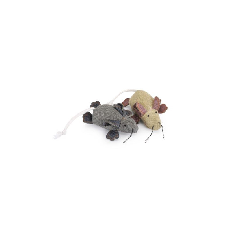 Jouet Souris En Toile De Jute Pour Chat