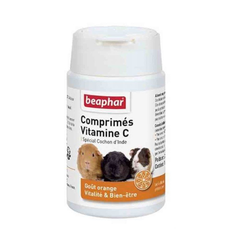 Comprimés de vitamines C pour cobayes - x100