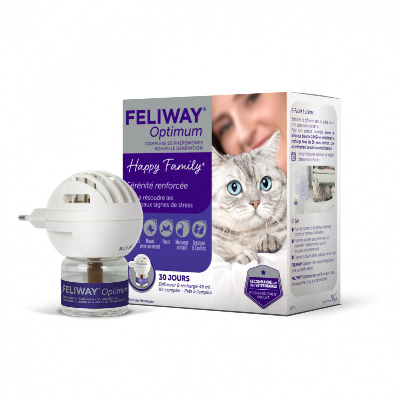 FELIWAY Friends – Anti Conflit pour Chat - Recharge 48 ml : :  Animalerie