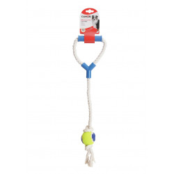 Corde à tirer avec balle...