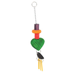 Mobile en bois pour oiseaux...