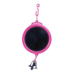 Miroir rond avec clochette...