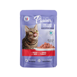 Repas Plaisir Chat, émincés...