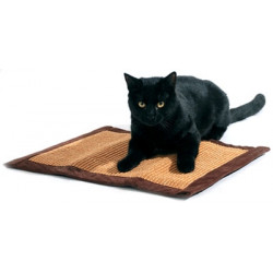 Tapis griffoir en sisal et...