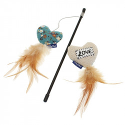 Canne pour chat à plumes