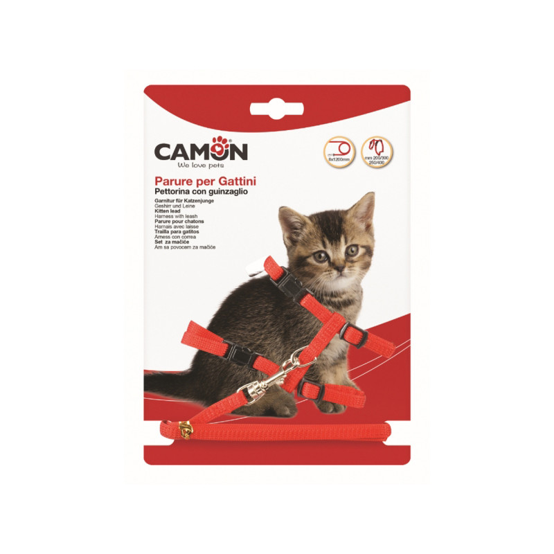 Harnais Laisse En Nylon Noir Pour Chaton 1 2m De Long Harnais Laisse En Nylon Noir Pour Chaton 1 2m De Long