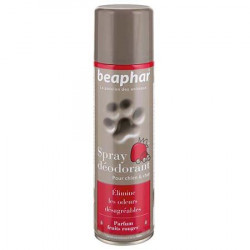 Spray déodorant pour chien...